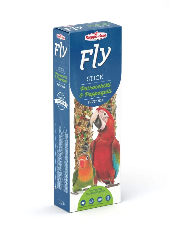 مكافأة FLY للببغاوات بالعسل والفاكهة 150 G